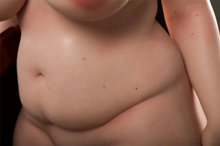 Sexpuppe, Torso, Haut, Nahaufnahme, Detail