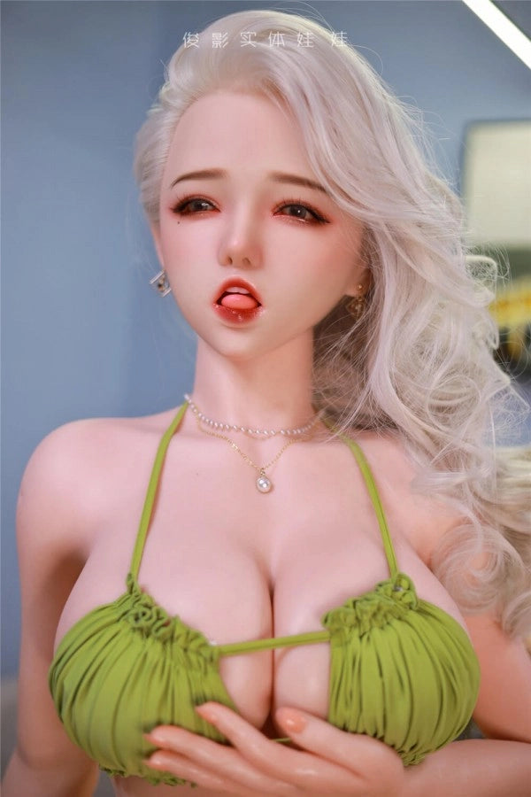 Sexpuppe mit blondem Haar