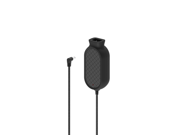 Schwarzes Heizgerät mit Kabel