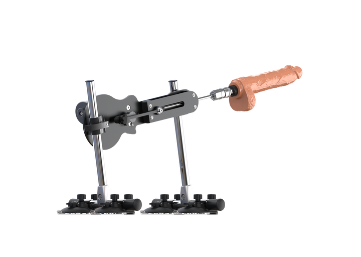 Sexspielzeug-Maschine mit Dildo-Aufsatz