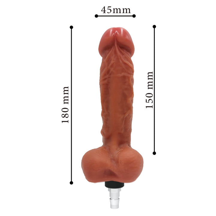 Realistische Dildo-Sexpuppe mit Maßen