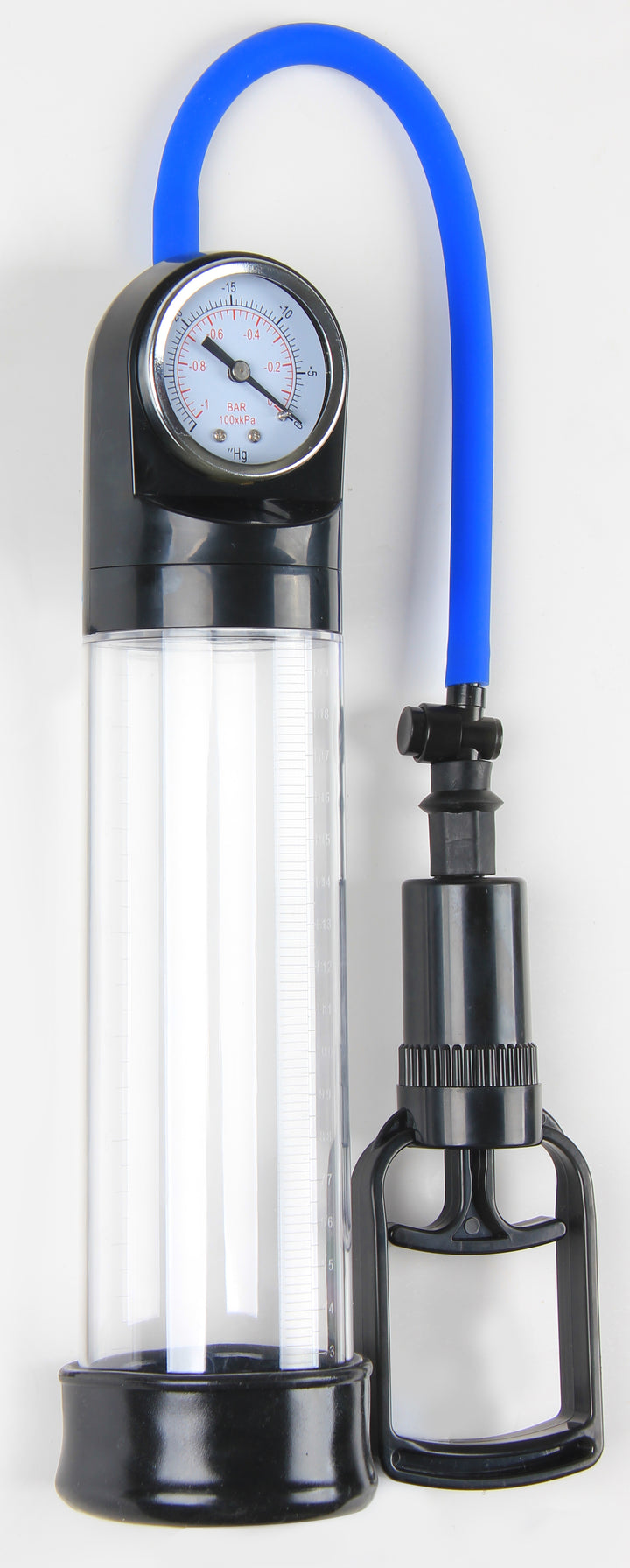 Penispumpe mit Druckanzeige und Schlauch