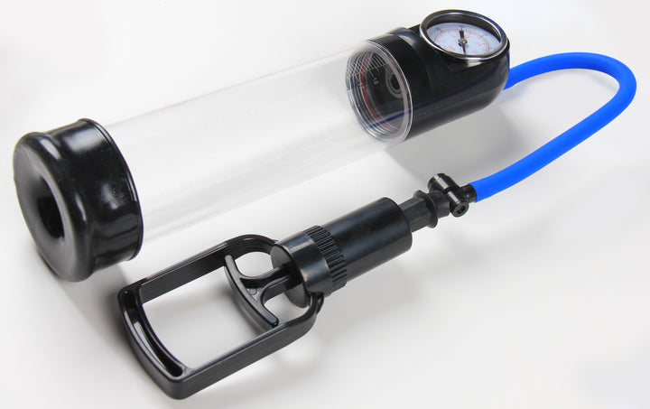 Penispumpe mit Druckanzeige und Schlauch