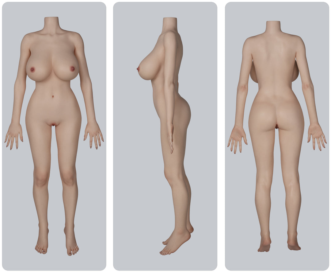 Mannequin mit weiblicher Figur.