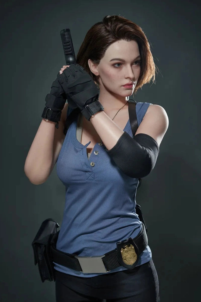 Frau mit Waffe, Sexpuppen-Thema