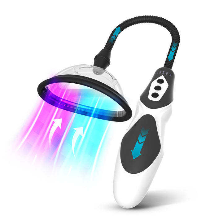 Luftdruckpumpe mit LED-Licht