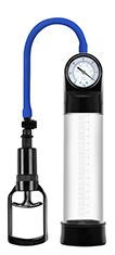Penispumpe mit Manometer und Schlauch