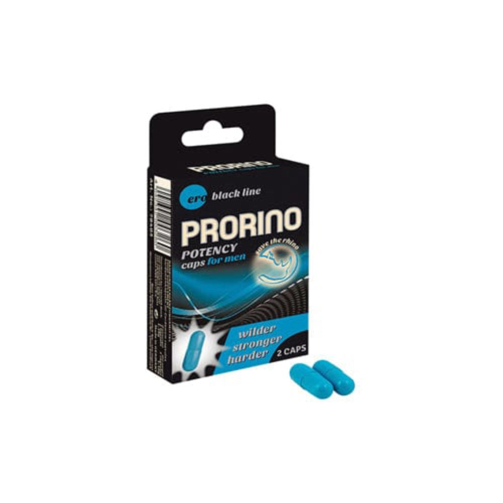 Ero by Hot PRORINO Potenzkapseln für Männer - 2 Einheiten diskret bestellen bei marielove