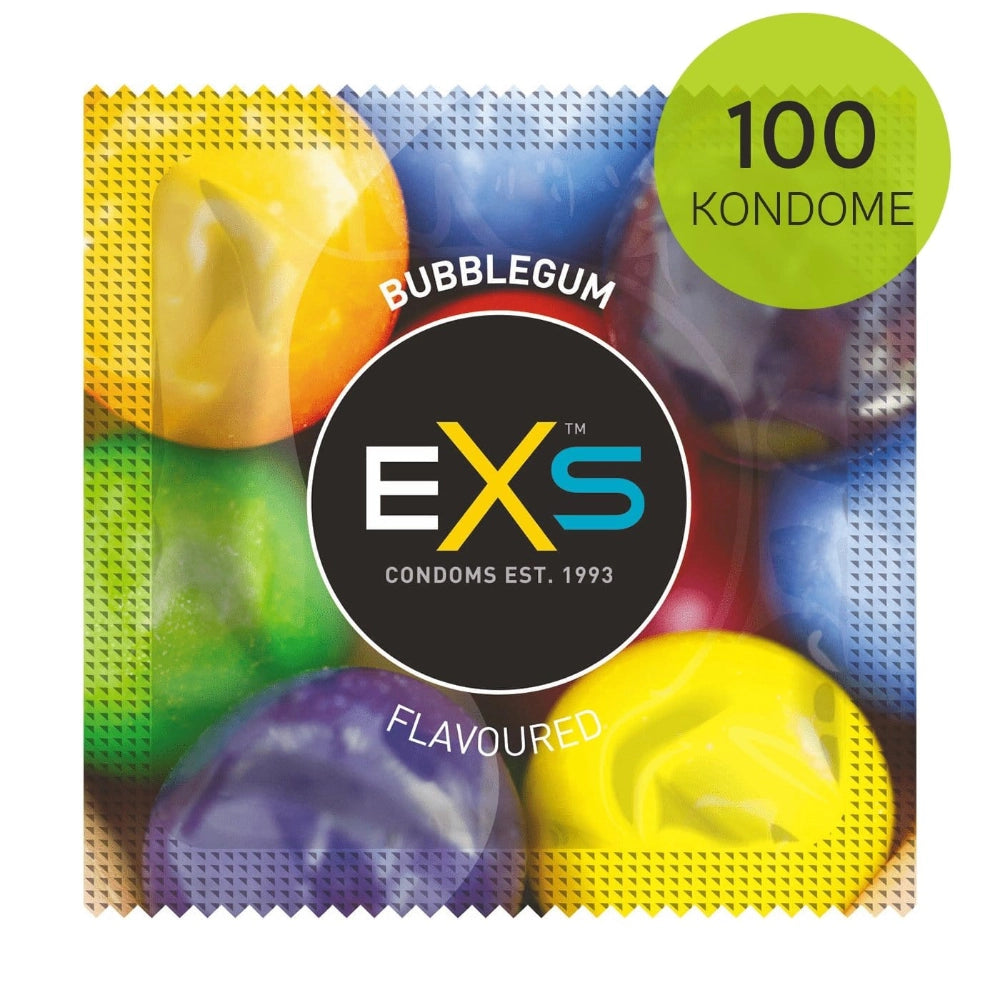 EXS Condoms Kondome EXS Condoms Kondome mit Kaugummi Geschmack 100 - 500 Stück diskret bestellen bei marielove