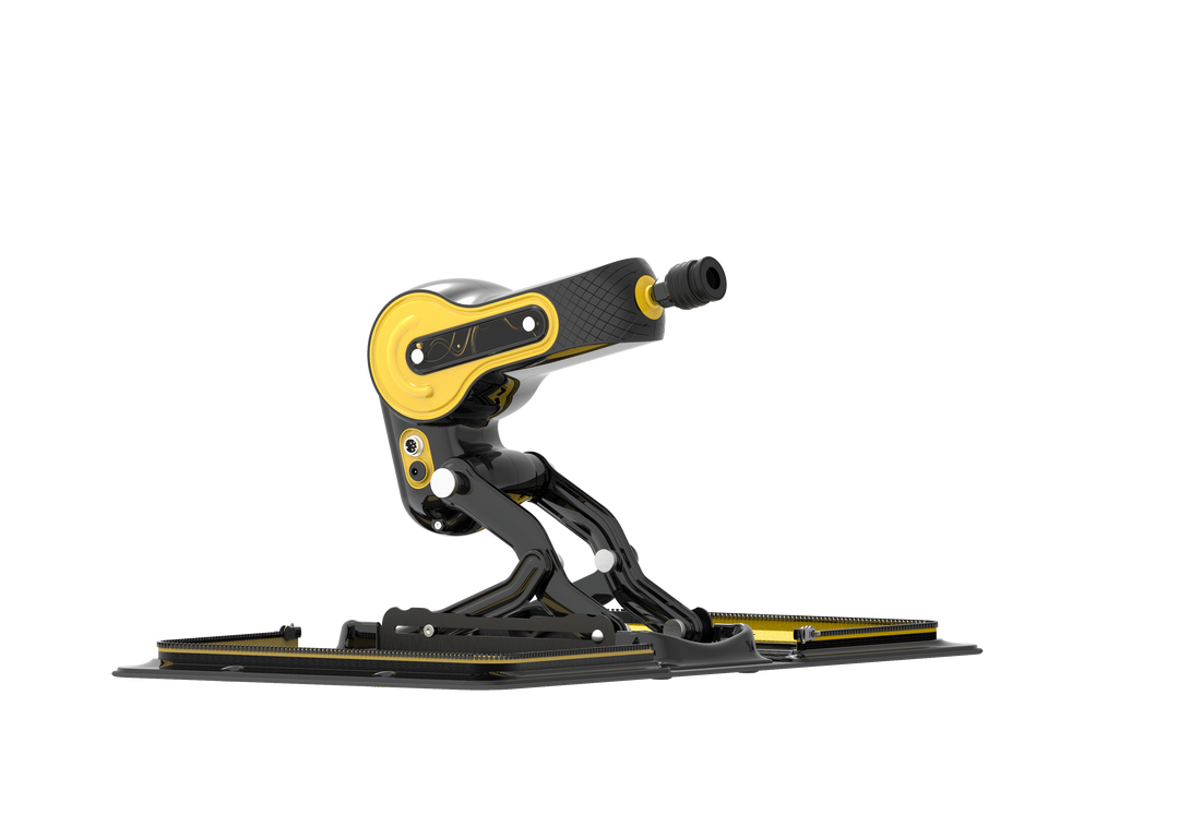Futuristische mechanische Sexpuppen-Komponente