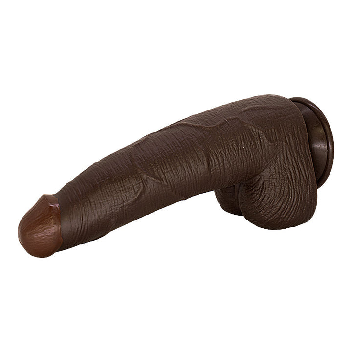 Dildo in Penisform, dunkelbraun
