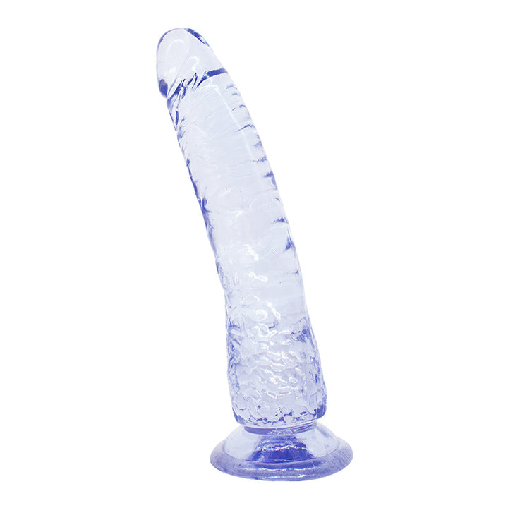 Transparenter Dildo mit Saugnapf