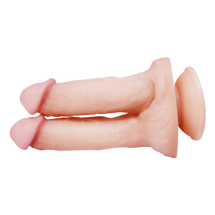 Doppeldildo mit Saugnapf