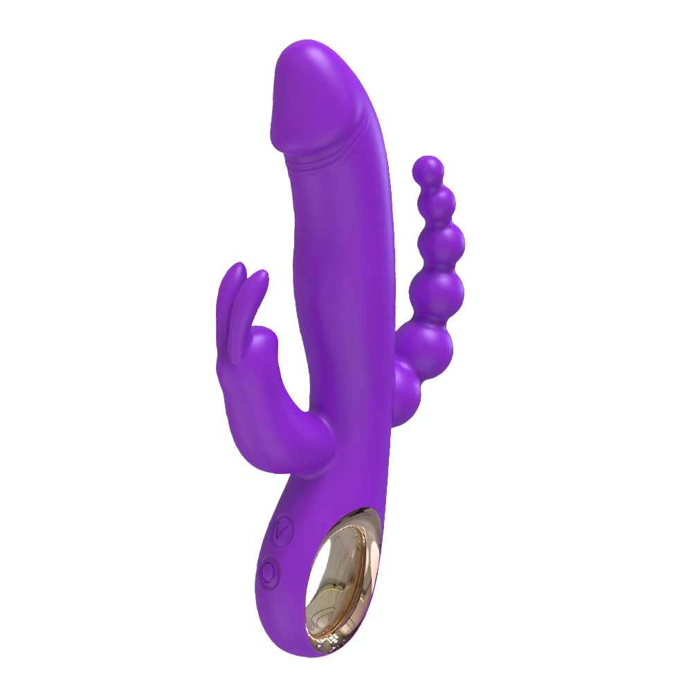 marielove 20cm Rabbit Vibrator 3in1 Stimulation