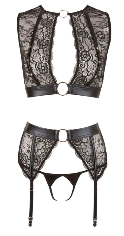 Kanten Bondage Lingerieset