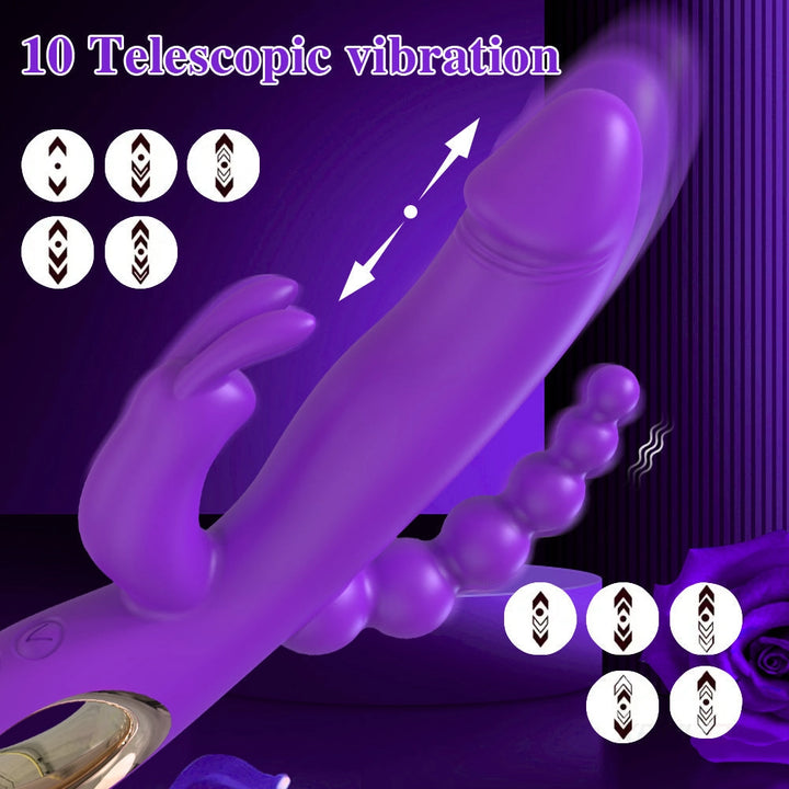 marielove 20cm Rabbit Vibrator 3in1 Stimulation