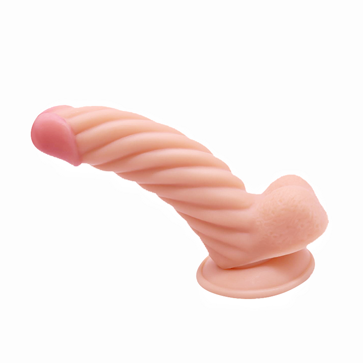 Silikon-Dildo mit Saugnapf