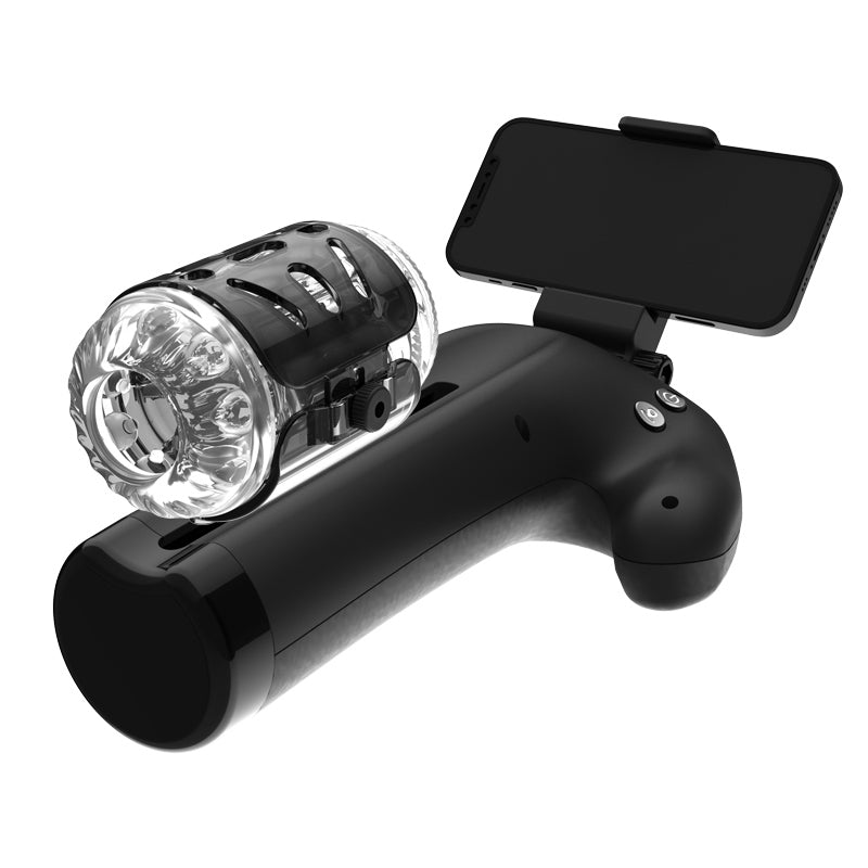 Elektrischer Masturbator mit Smartphone Halterung Game flight cup / The champion