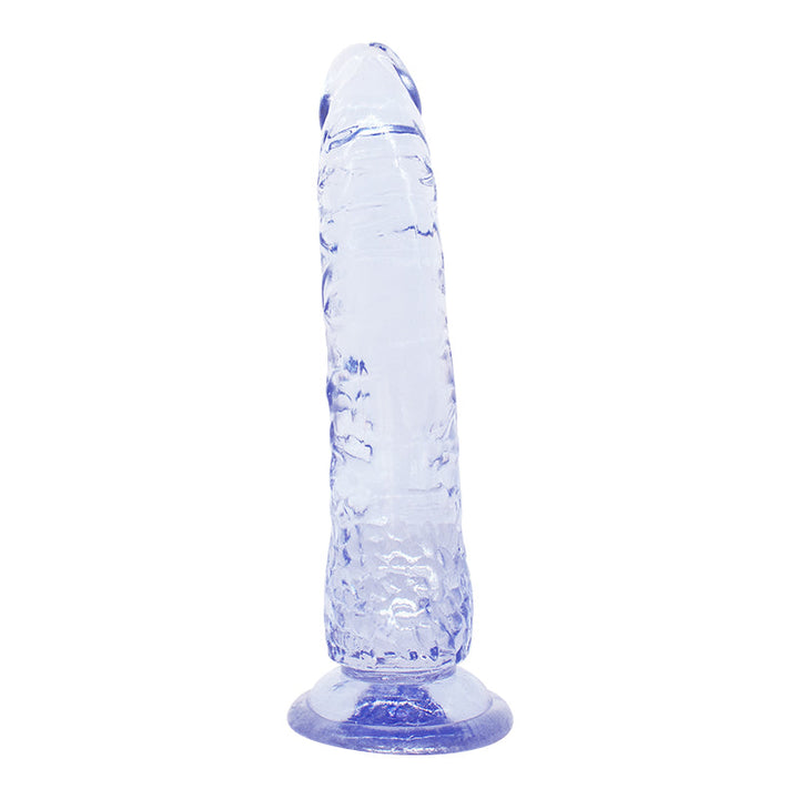 Transparenter Dildo mit Saugnapf