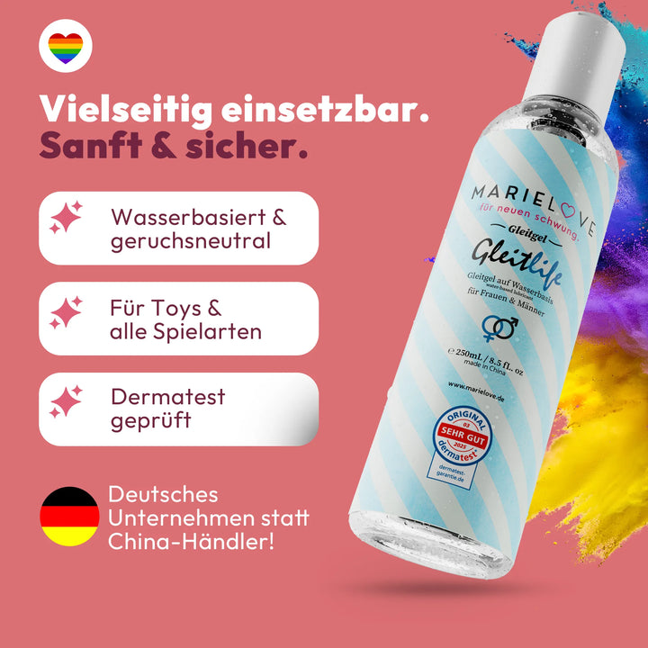 marielove Gleitgel Gleitlife 250ml Wasserbasis