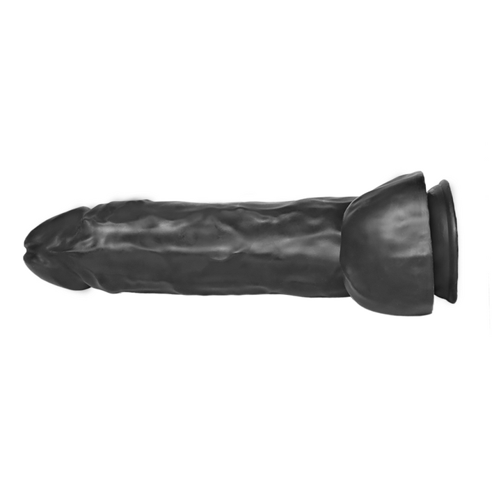 Schwarzer Dildo in Penisform