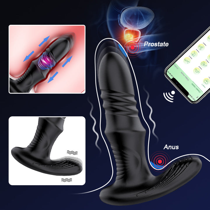 Prostata-Massagegerät mit Fernbedienung