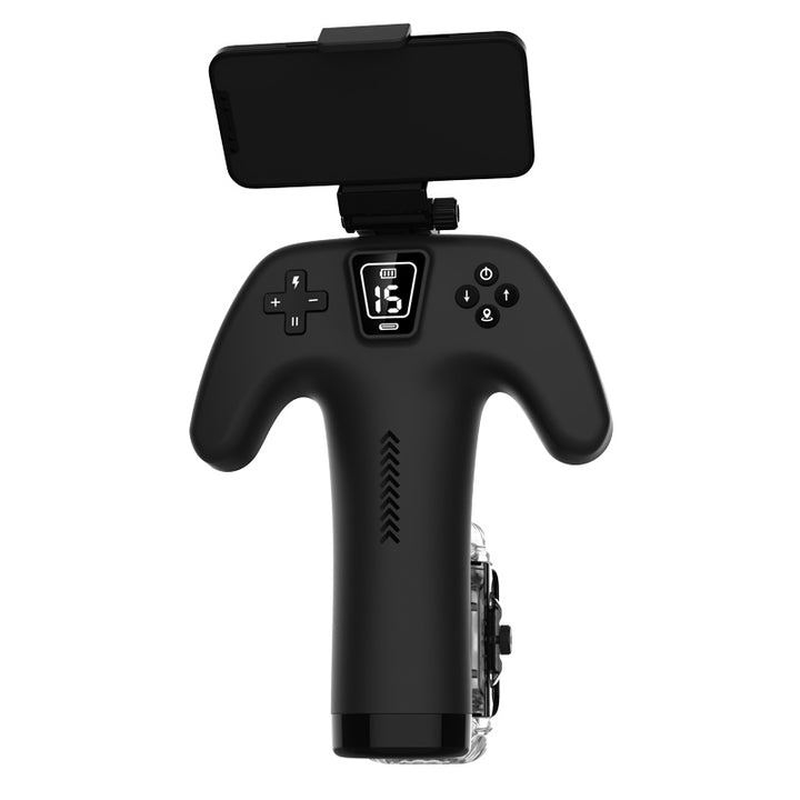 Elektrischer Masturbator mit Smartphone Halterung Game flight cup / The champion
