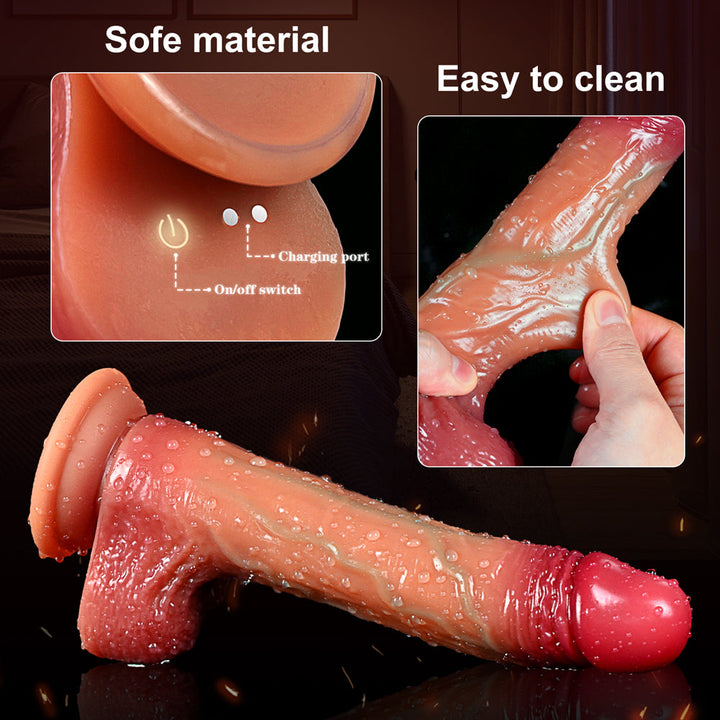 Realistische Dildo-Darstellung mit Funktionen