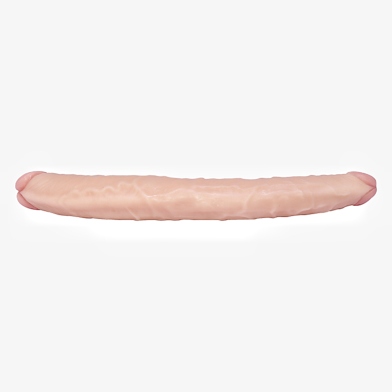 Lange, hautfarbene Silikon-Sexpuppe-Komponente
