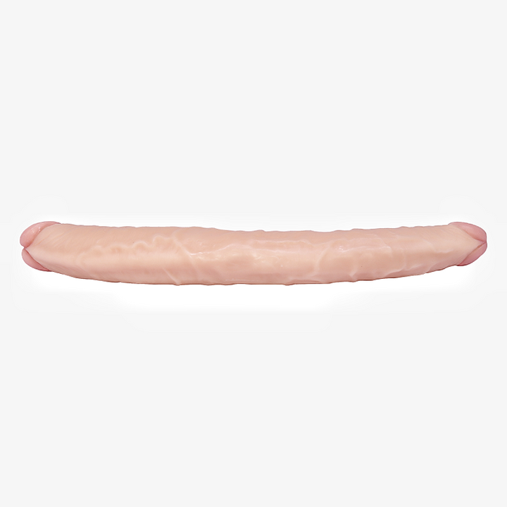 Lange, hautfarbene Silikon-Sexpuppe-Komponente