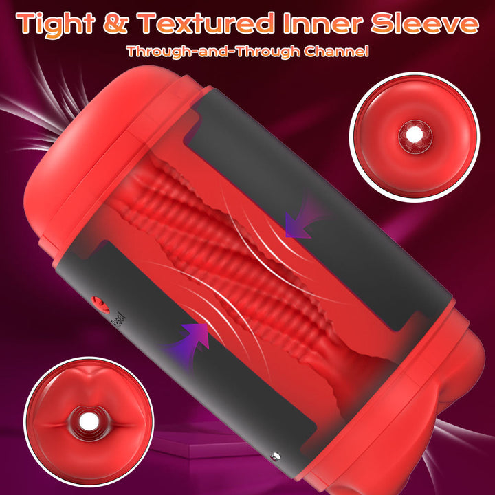 Elektrischer Masturbator Blowjob Simulator GM-571