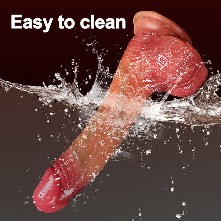 Sexspielzeug unter Wasser, "Easy to clean"