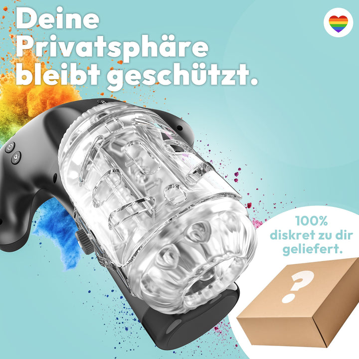 Elektrischer Masturbator mit Smartphone Halterung Game flight cup / The champion