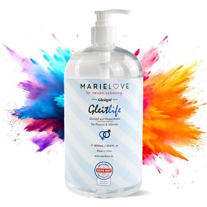 Marielove Gleitgel auf Wasserbasis 1000ml geschmackslos