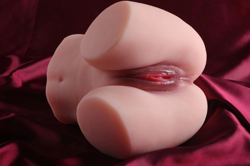 Masturbator Torso Cecelia-Franky Körper mit Vibration und Stöhnfunktion