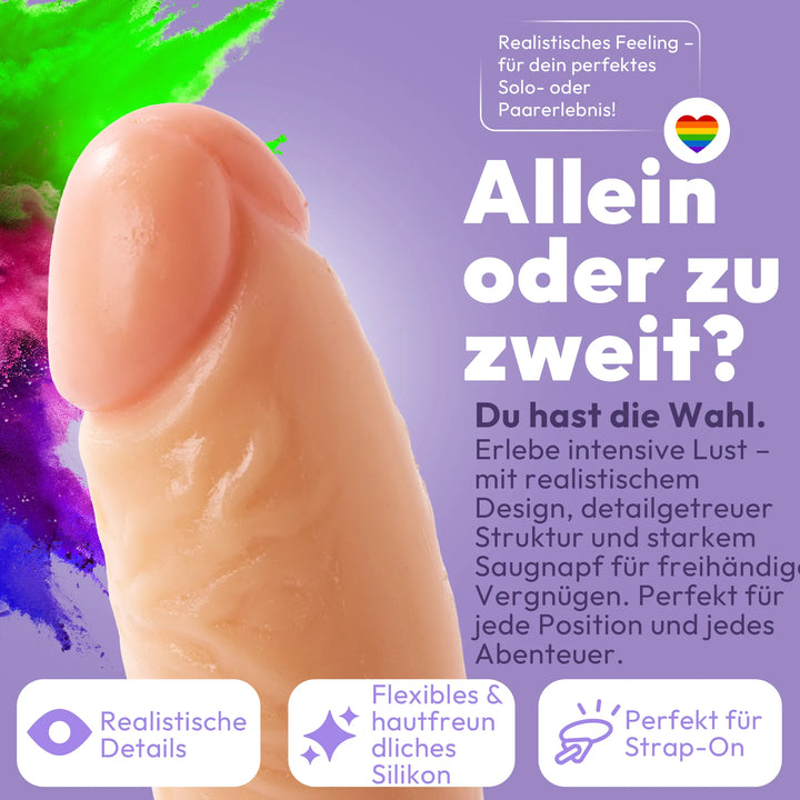 marielove Saugnapfdildo 21cm Dildo mit Saugnapf