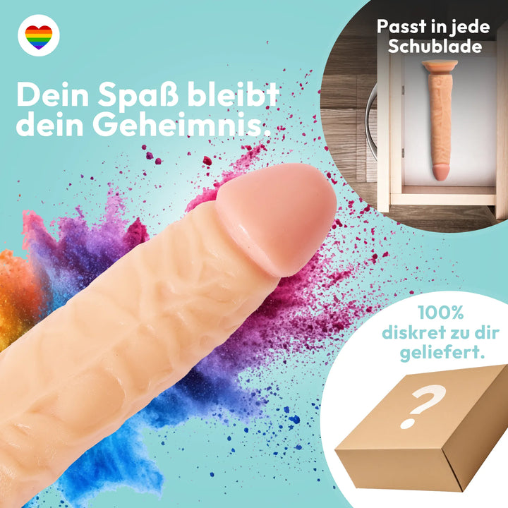 marielove Saugnapfdildo 21cm Dildo mit Saugnapf