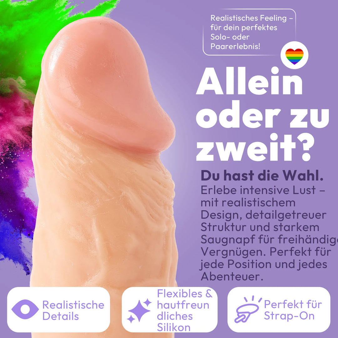 marielove Saugnapfdildo Dildo Paul 24cm