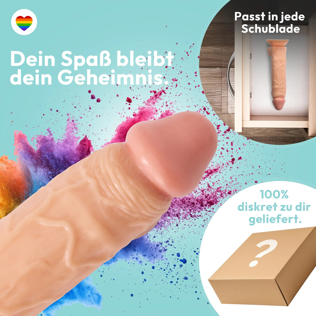 marielove Saugnapfdildo Dildo Paul 24cm