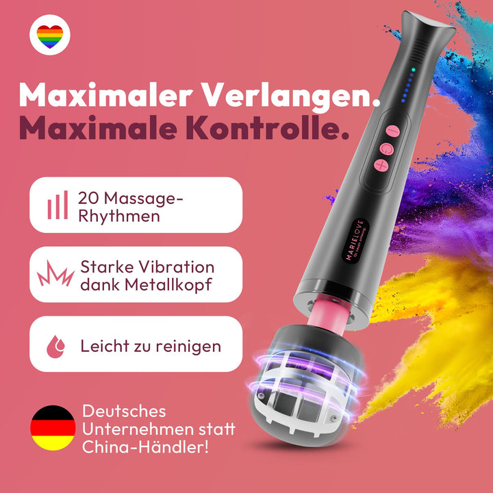 marielove Magic Wand Vibrator Magic Wand Akku