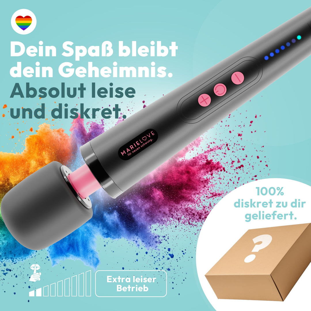 marielove Magic Wand Vibrator Magic Wand Akku