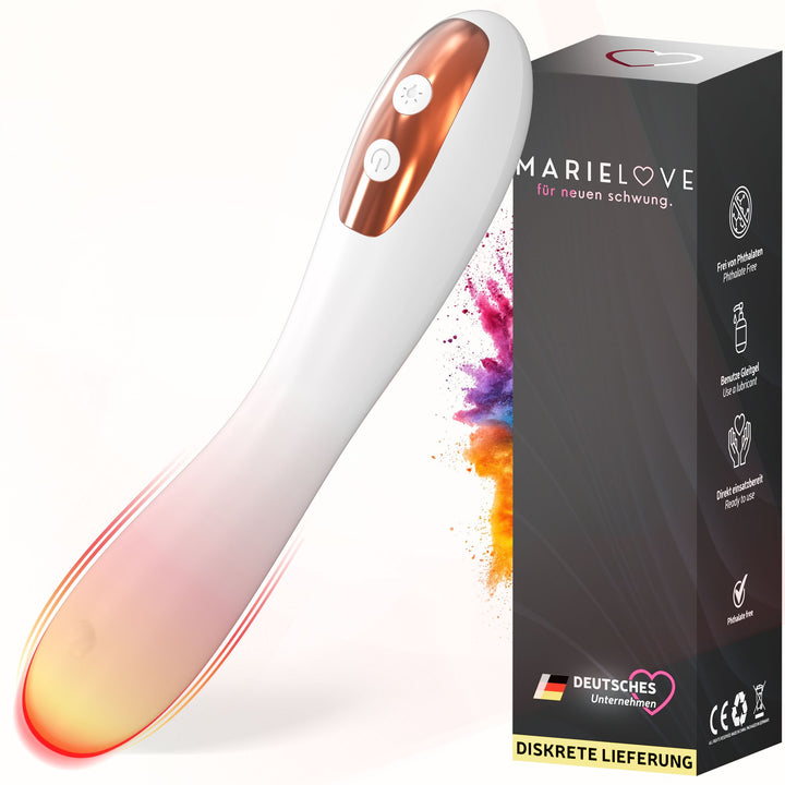 G-Punkt Vibrator mit Wärmefunktion & Rotlicht