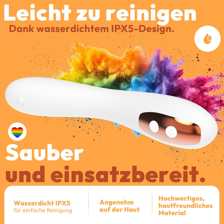 G-Punkt Vibrator mit Wärmefunktion & Rotlicht