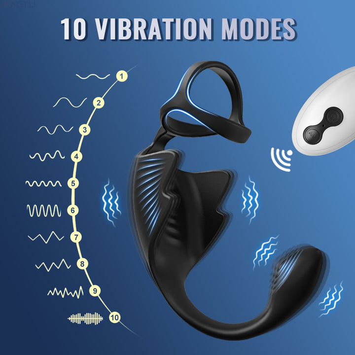 Vibrator mit Fernbedienung und Modi