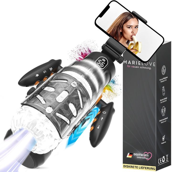 Elektrischer Masturbator Feather Wing Cup