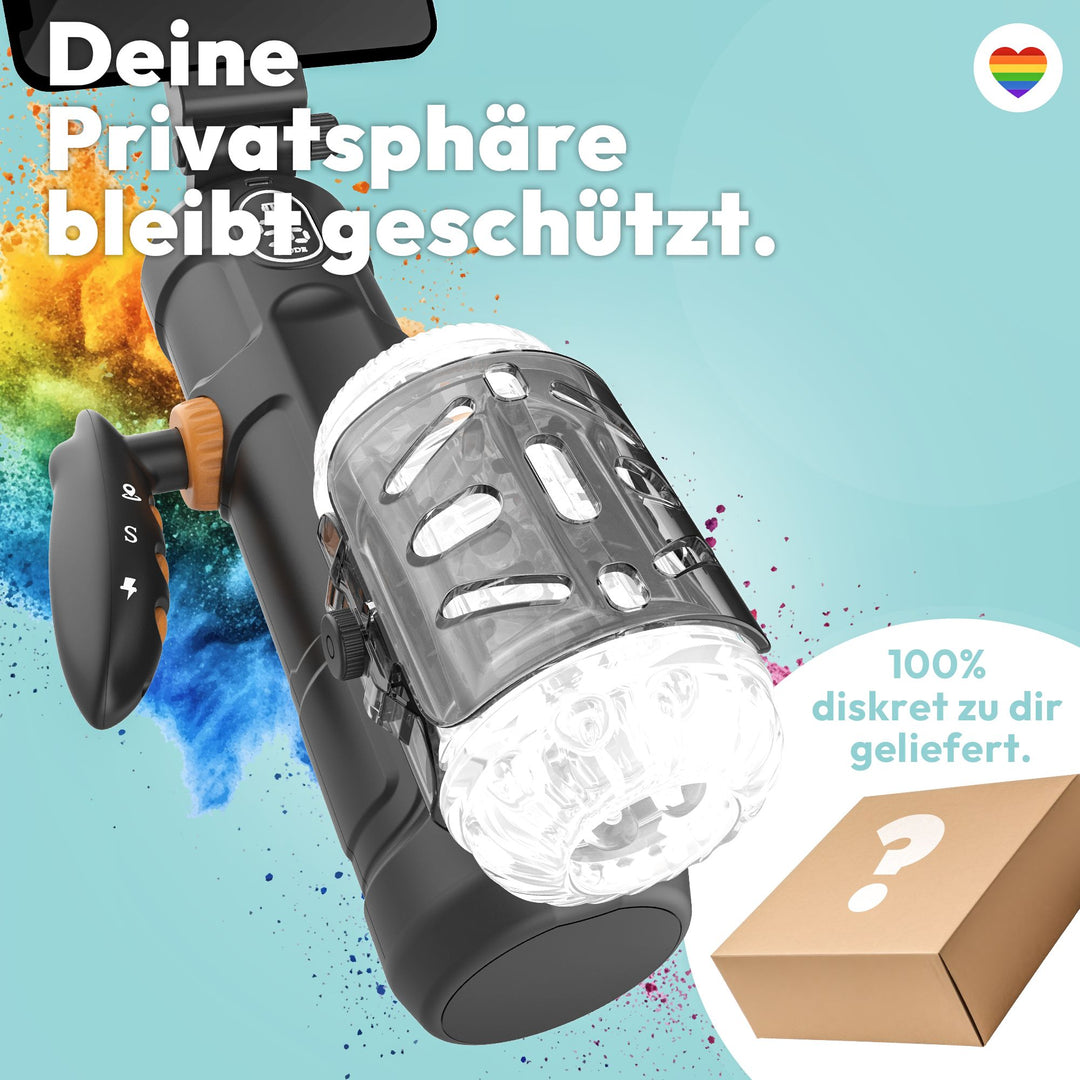 Elektrischer Masturbator Feather Wing Cup
