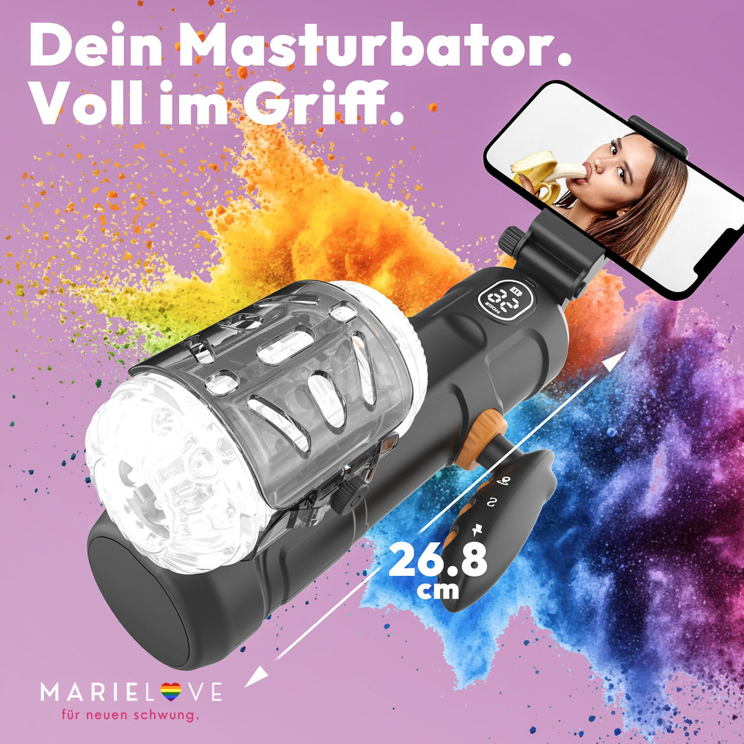 Elektrischer Masturbator Feather Wing Cup