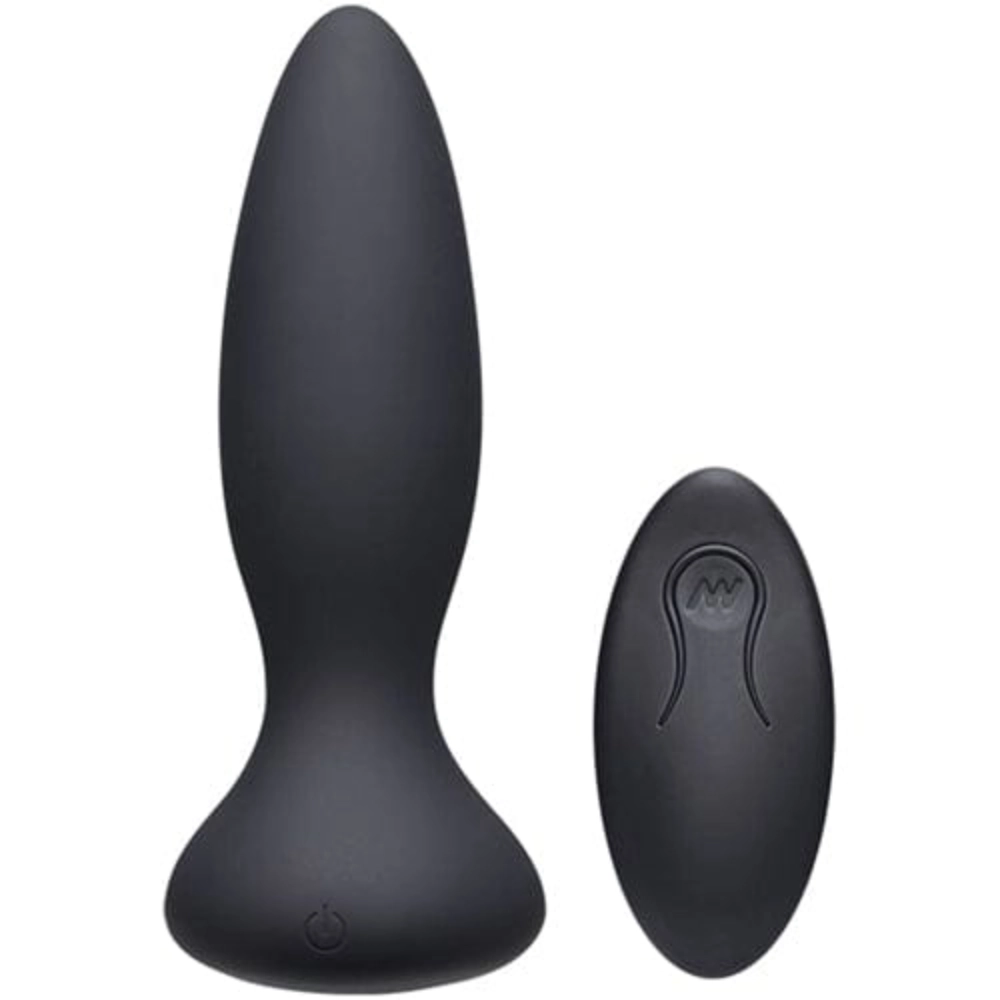 A-Play Analplugs Default A-Play Analplug Vibe Adventurous vibrierender Analplug - Schwarz diskret bestellen bei marielove