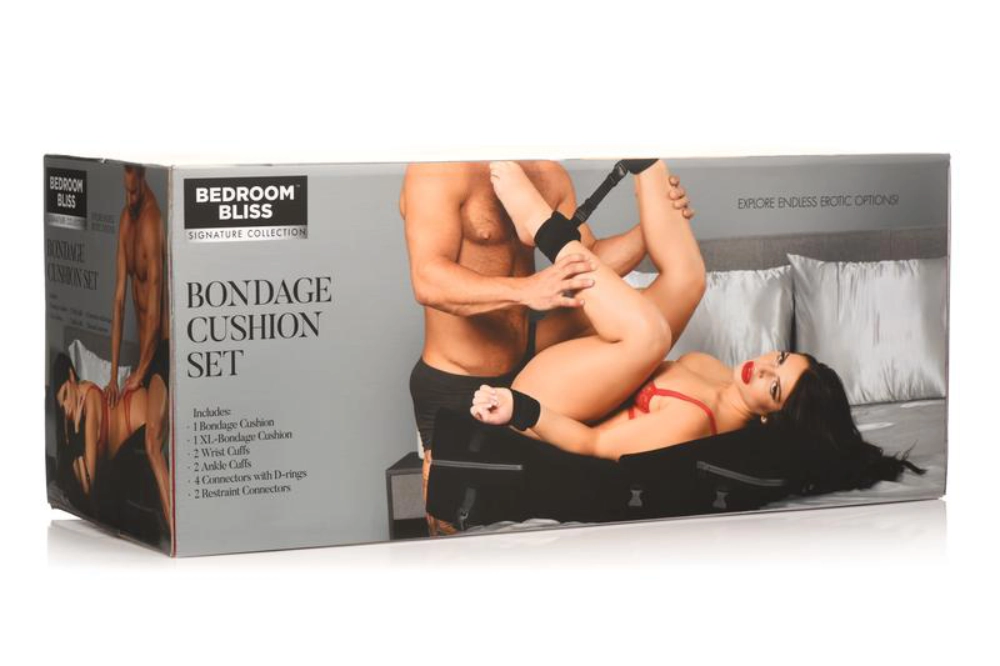 Bondage-Kissen-Set - Schwarz