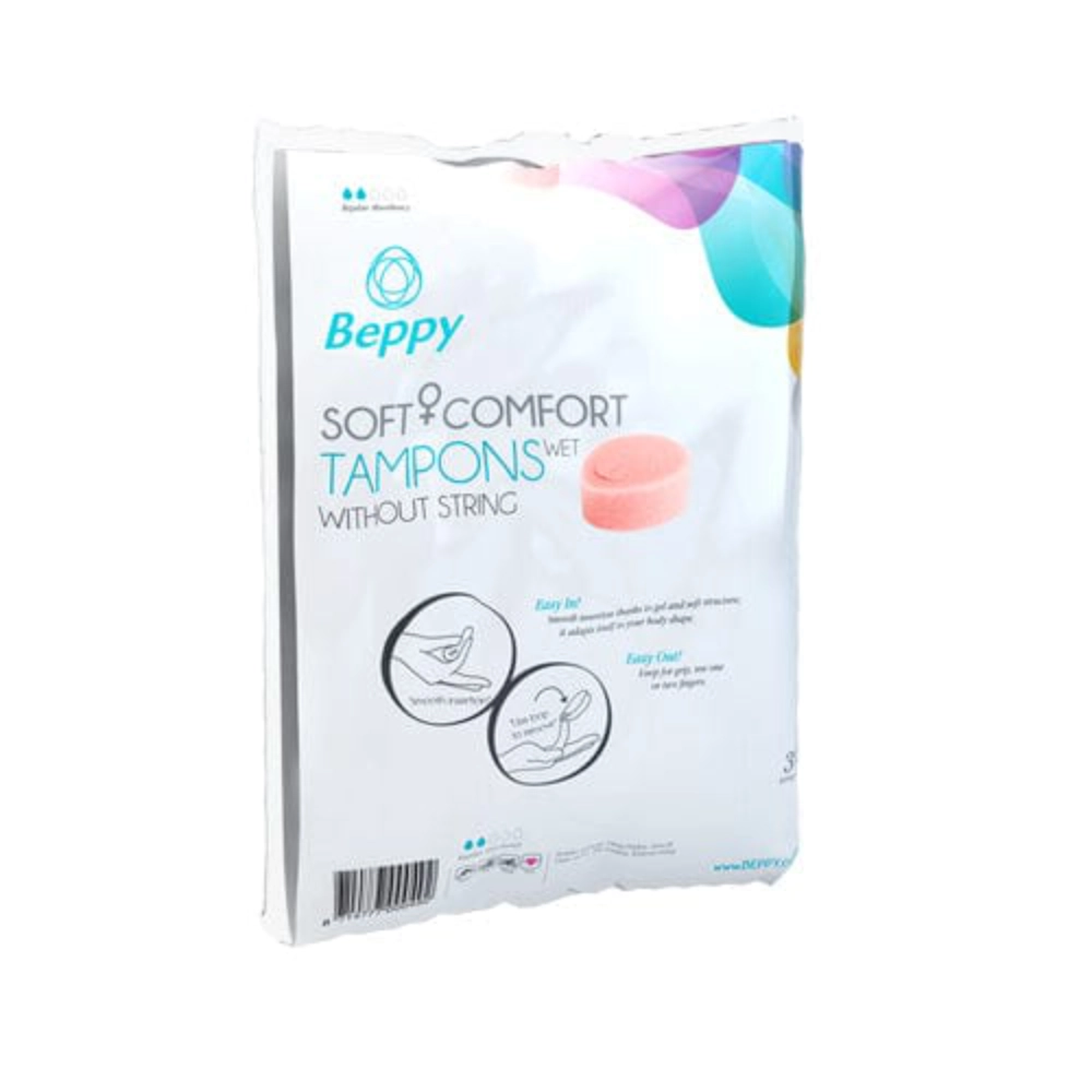 Asha International Tampons Asha International Tampons Beppy Soft + Comfort Tampons WET - 30 Stück diskret bestellen bei marielove